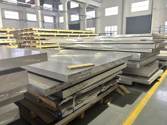 Aanpasbare lucht- en ruimtevaart 7075 T7351 Aluminiumplaat weerbestand